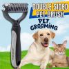 Dog Deshedding Brush Hair Remover Grooming Brush Comb