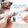 Dog Nail Clippers Pet Cat Nail Toe Trimmer Stainless Steel Grooming Tool Free Nail File Small Medium Large Dogs L Size