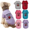 Pet Dog Halloween Cosplay Crewneck Bull T-shirts