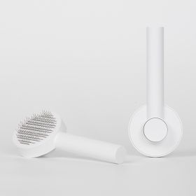 Ai Wo Pet Comb Cat Products Dog Comb Cat Needle Comb Pet Brush Hair Remover Wholesale Cross border (Specifications: PLUS style, colour: Comb 9- White)