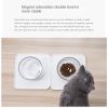 Aiwo Pet Spill Prevention and Overturning Prevention Mat Oblique Mouth Single Bowl Cat Bowl Dog Bowl Water Basin Water Bowl Manufacturer Direct Sales