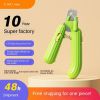 Cactus pet nail clippers, cat nail clippers, dog nail clippers, electric LED blood thread pet products, cross-border