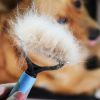 Grooming Brush for Pet Dog Deshedding Tool Rake Comb Fur Remover Reduce 2-Side Dematting Tool for Dogs Grooming Brush Double Sided Shedd