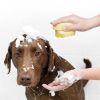 Bathroom Puppy, Big Dog Bath Massage Gloves Brush Soft Safety Silicone Pet Accessories for Dogs, Tools Mascotas Products