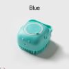 Softness Silicone Pet Brush for Dog; Dog Hair Massage Bath Brush with Shower Gel Dispenser